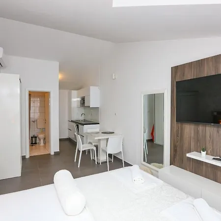 Seaside With A Swimming Pool Zecevo Rtic, - 8366 Daire *