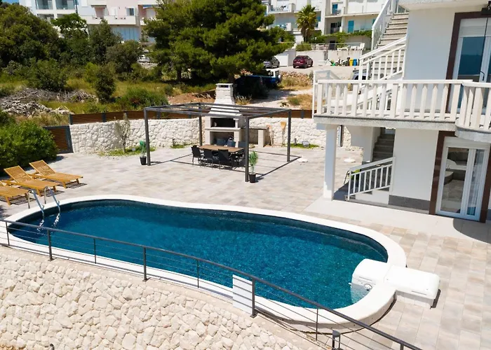 Family-friendly With Swimming Pool Zecevo Rtic, - 8366 * Rogoznica (Sibenik-Knin)